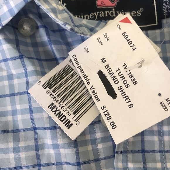 Vineyard Vines Performance Whale M (12-14) Shirt - Picture 4 of 8